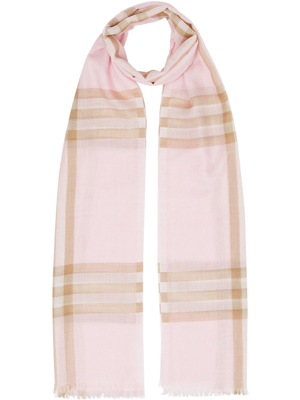 Burberry BURBERRY- Giant Check Wool Blend Scarf