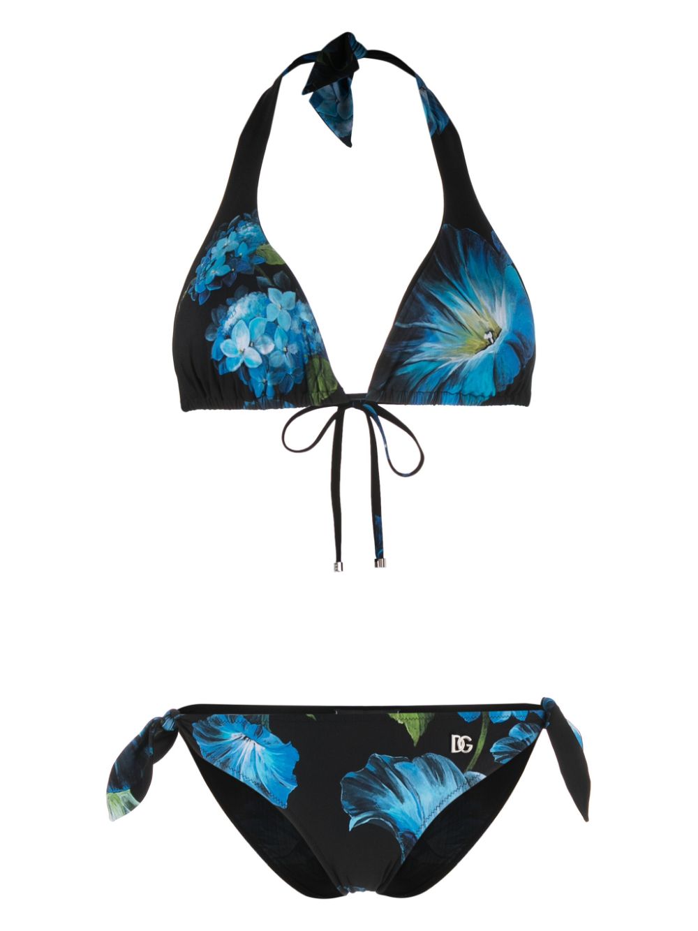 Dolce & Gabbana DOLCE & GABBANA- Flower Print Bikini Set