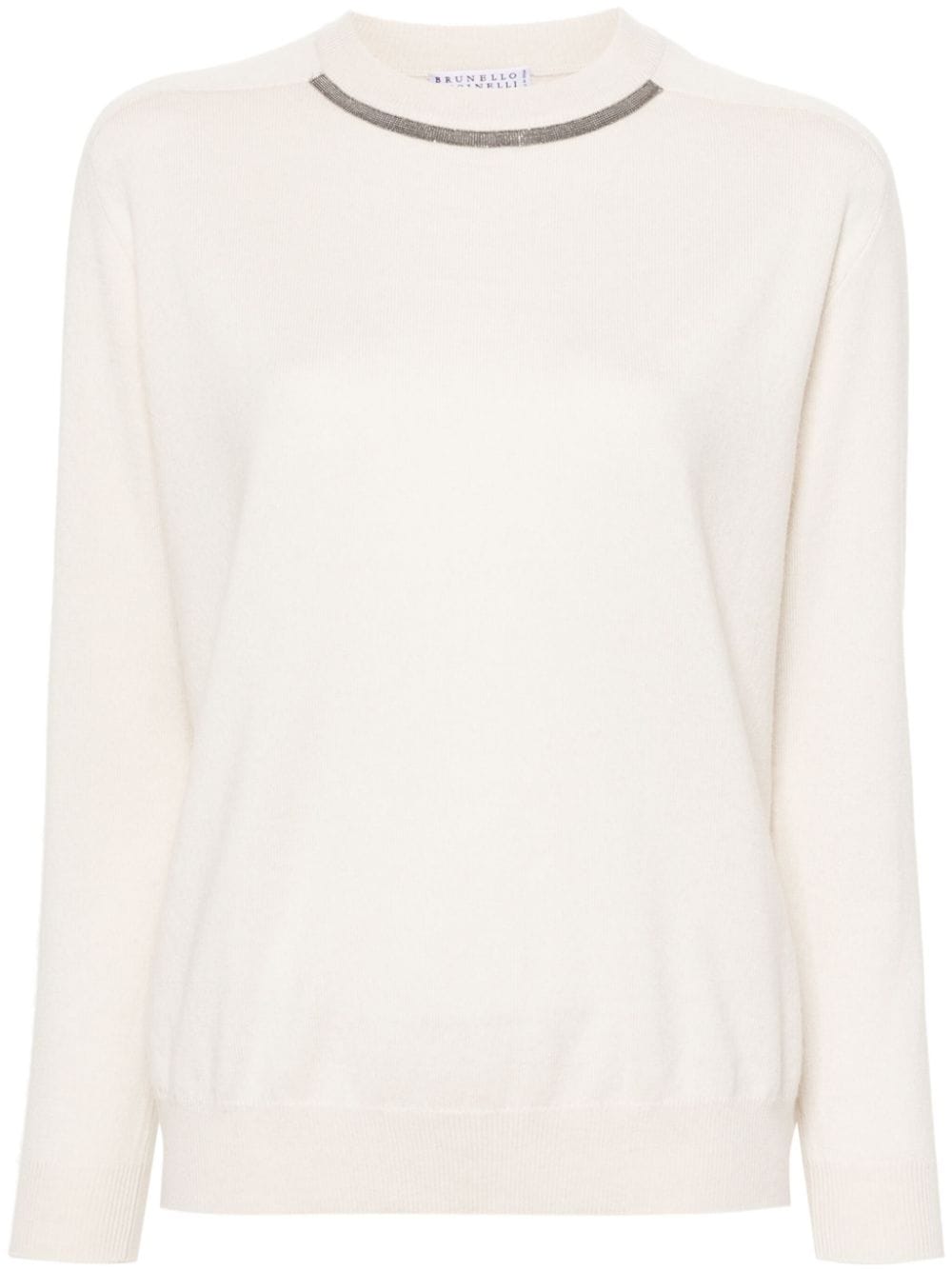 Brunello Cucinelli BRUNELLO CUCINELLI- Cashmere Crewneck Sweater