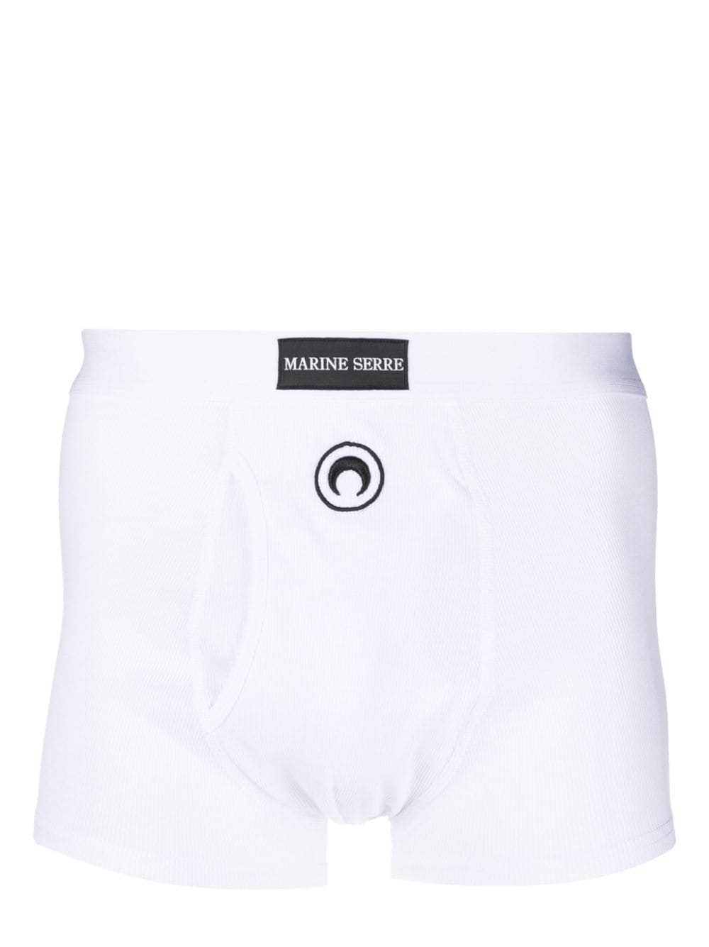 Marine Serre MARINE SERRE- Logo Organic Cotton Boxer Brief