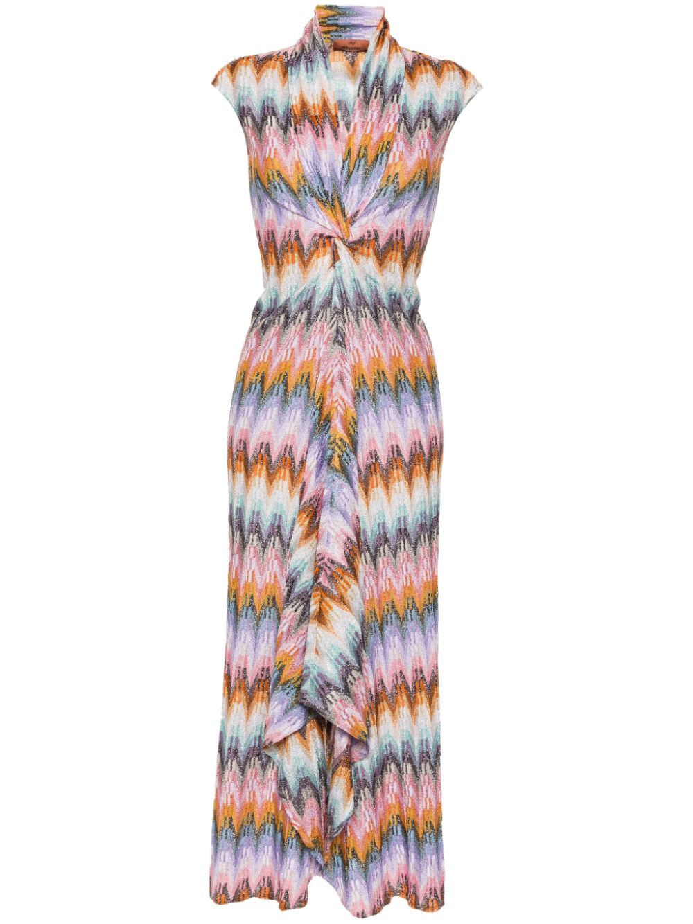 Missoni MISSONI- Zigzag Pattern Long Dress