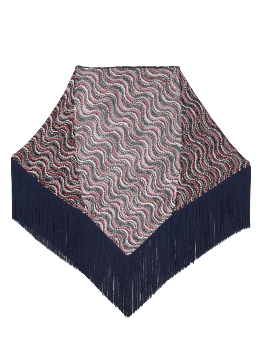 Missoni MISSONI- Fringe Triangle Scarf