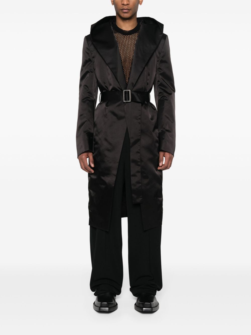 Rick Owens RICK OWENS- Coat With Belt