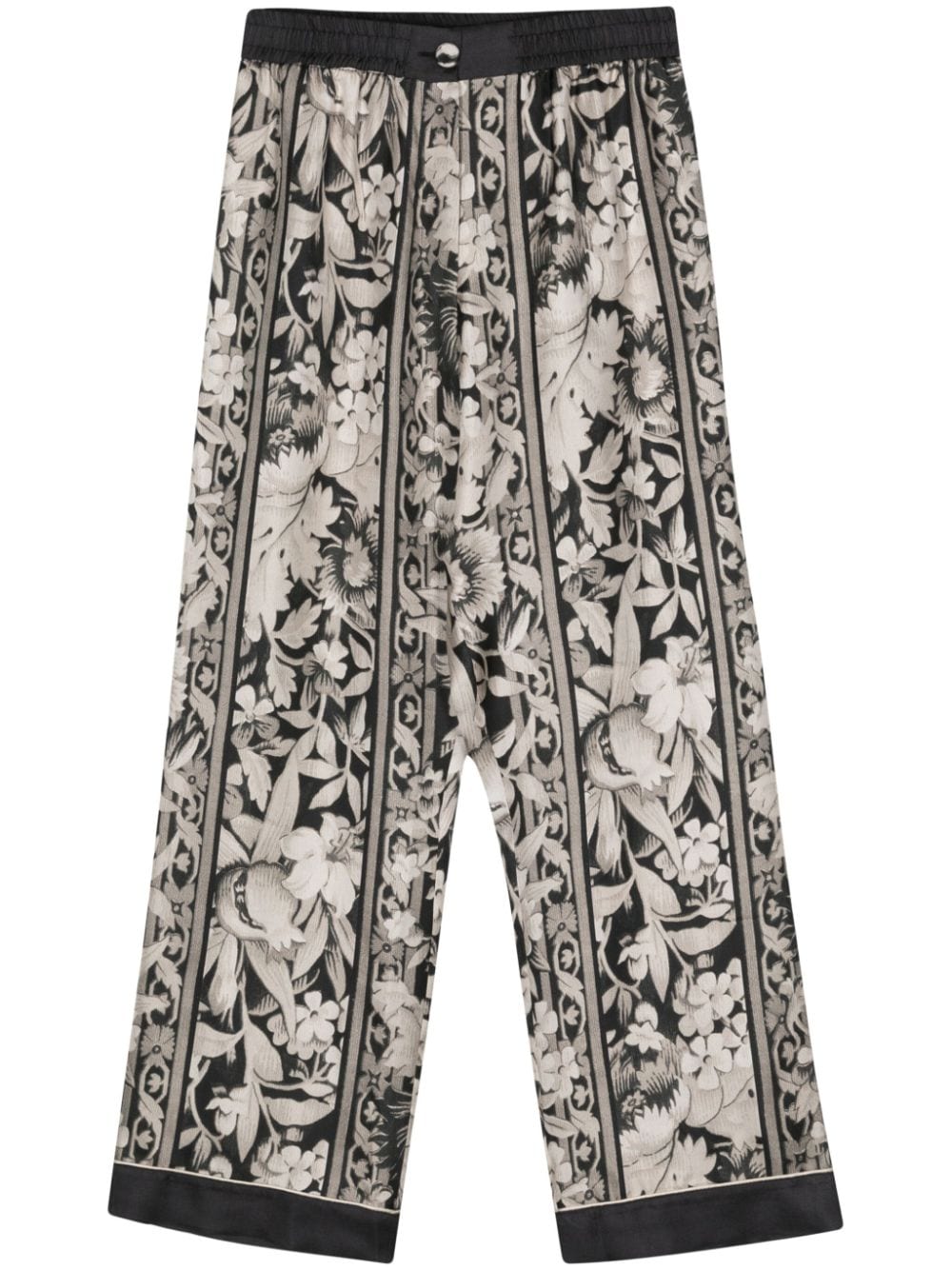 Pierre-Louis Mascia PIERRE-LOUIS MASCIA- Printed Silk Trousers