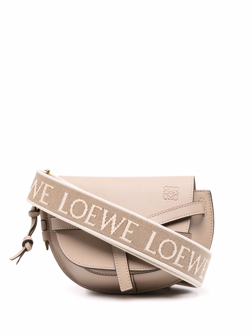 Loewe LOEWE- Gate Dual Mini Leather Crossbody Bag