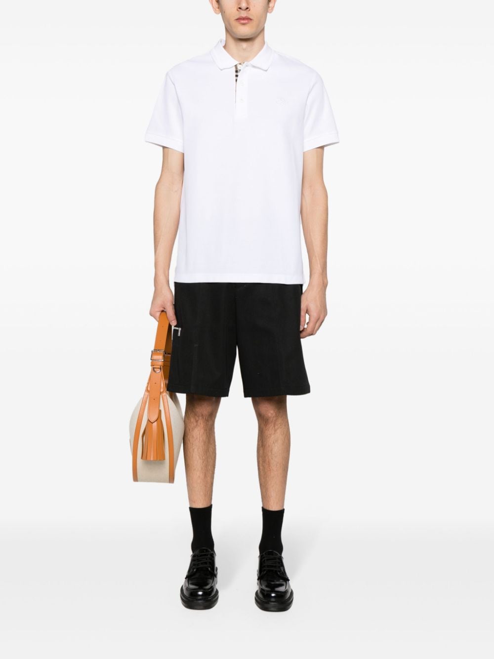 Burberry BURBERRY- Logo Cotton Polo Shirt