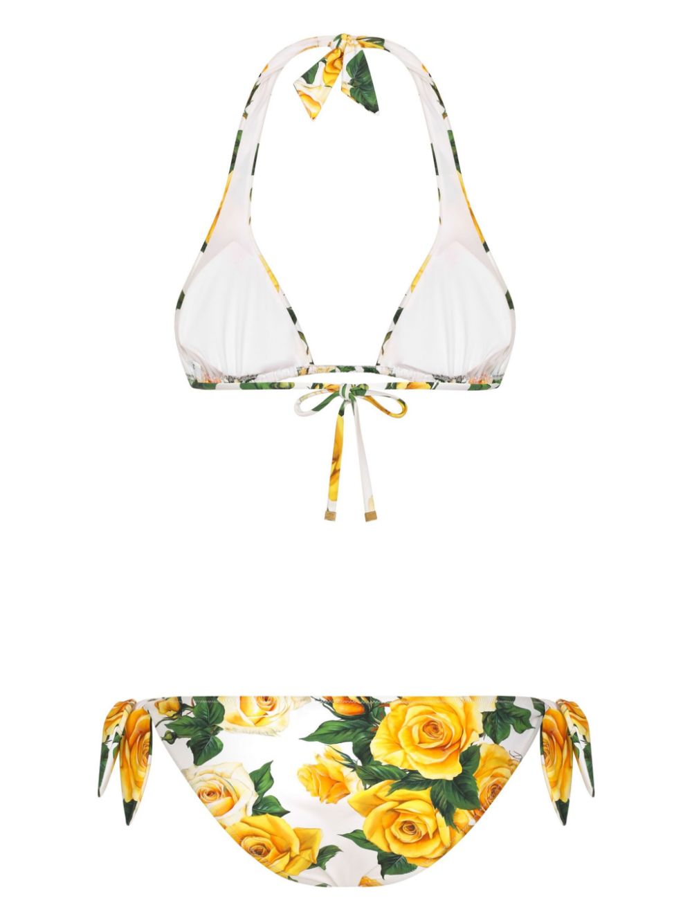 Dolce & Gabbana DOLCE & GABBANA- Flower Print Bikini Set