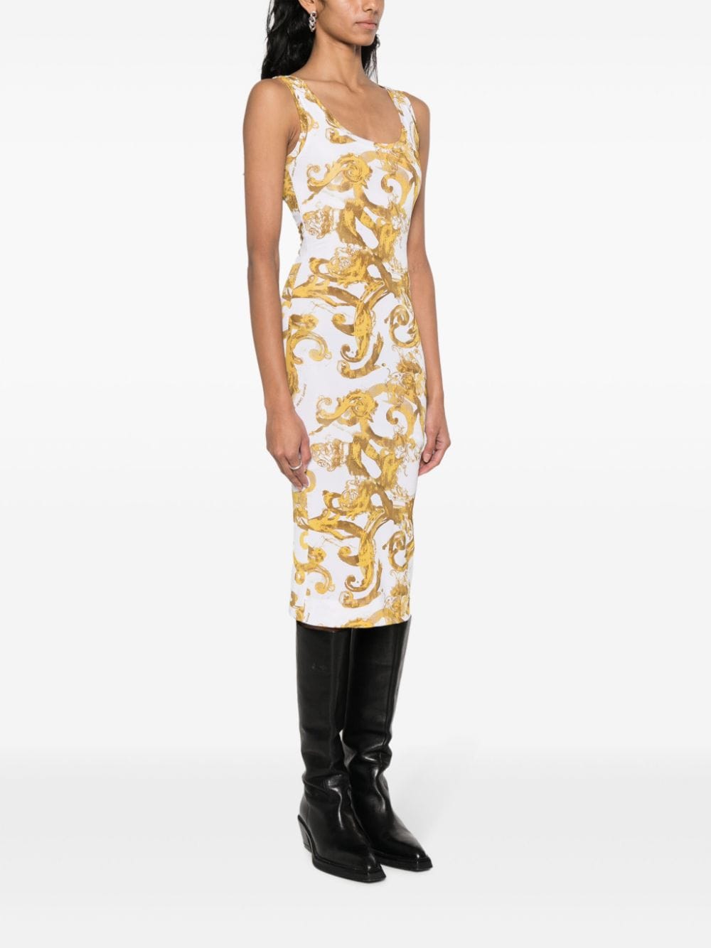 Versace Jeans Couture VERSACE JEANS COUTURE- Short Dress With Logo