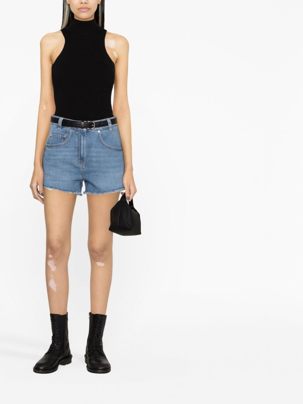 Iro IRO- Cotton Denim Shorts