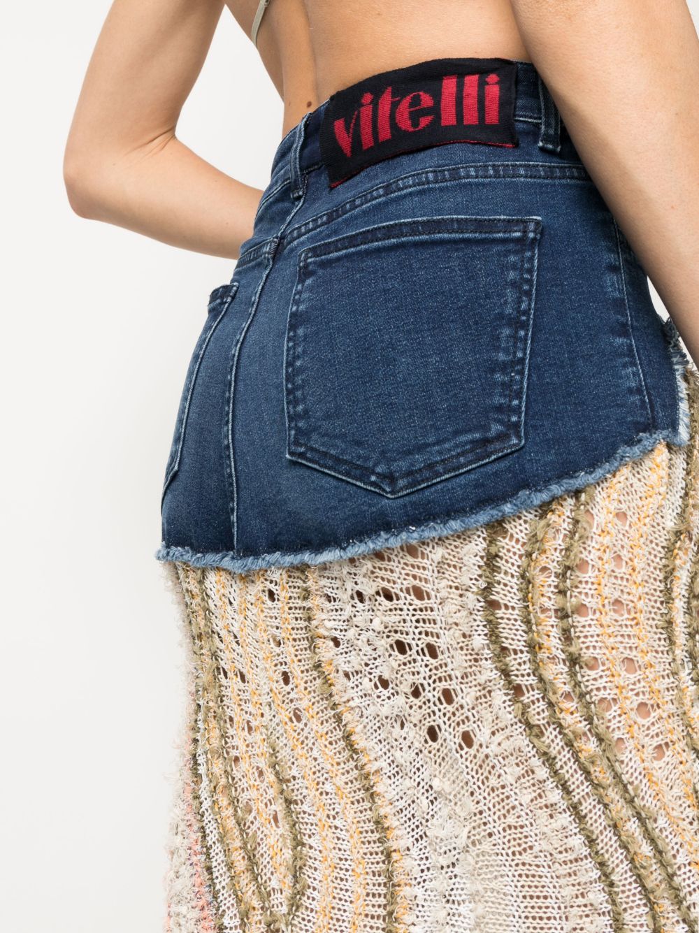 Vitelli VITELLI- Denim Mermaid Skirt