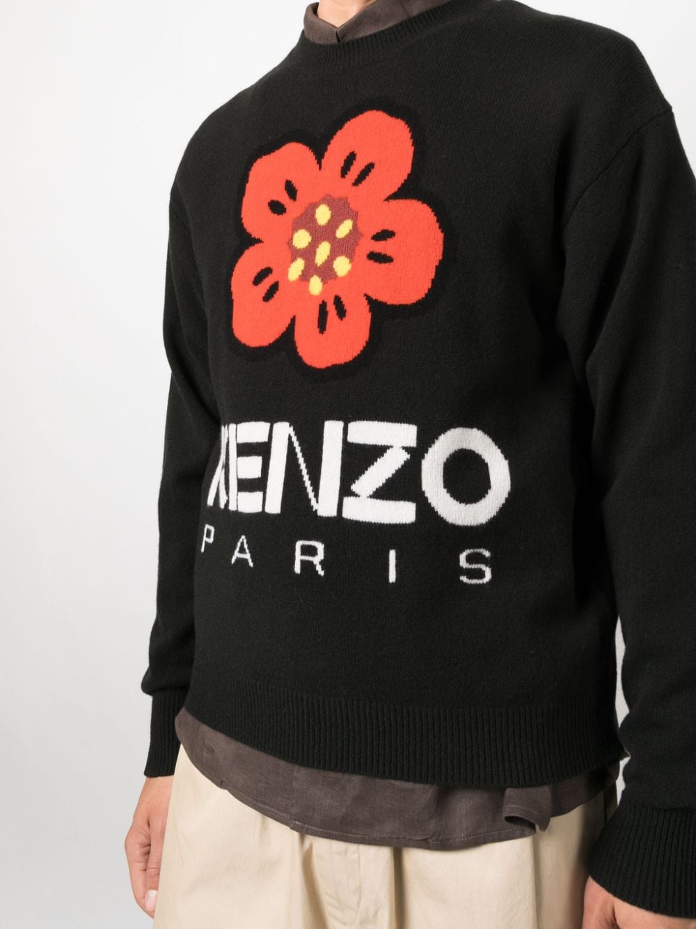 Kenzo KENZO- Boke Flower Wool Jumper