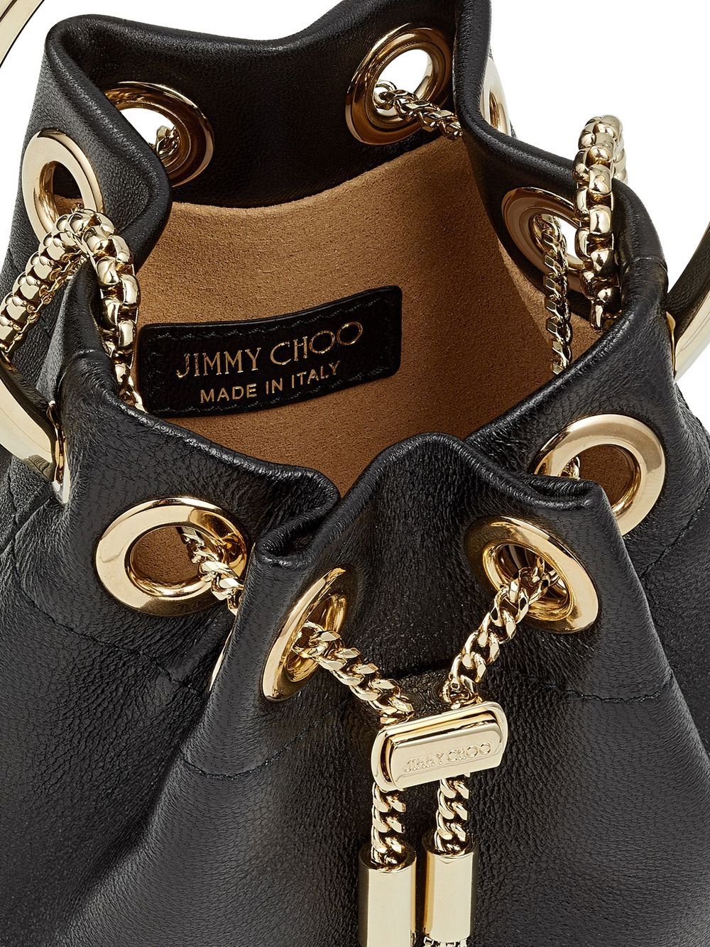 Jimmy Choo JIMMY CHOO- Micro Bon Bon Leather Mini Bag