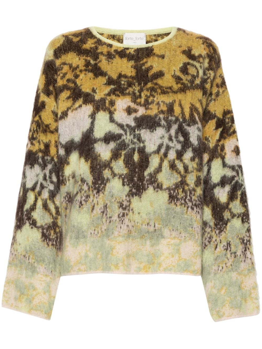 Forte Forte FORTE FORTE- Bloom Mist Wool Blend Sweater