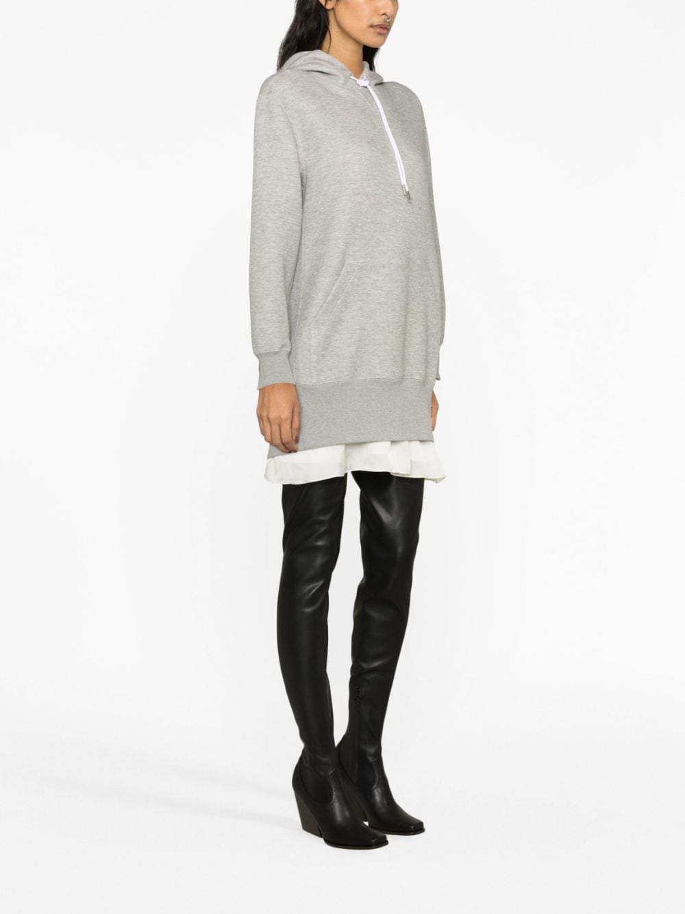 Sacai SACAI- Zipped Hoodie Dress