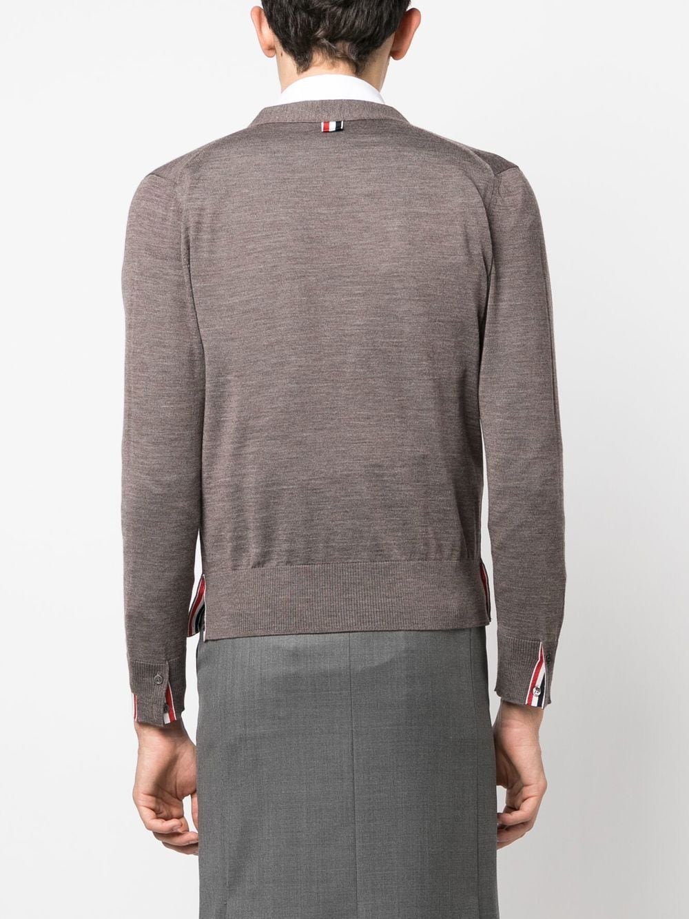 Thom Browne THOM BROWNE- Wool Cardigan