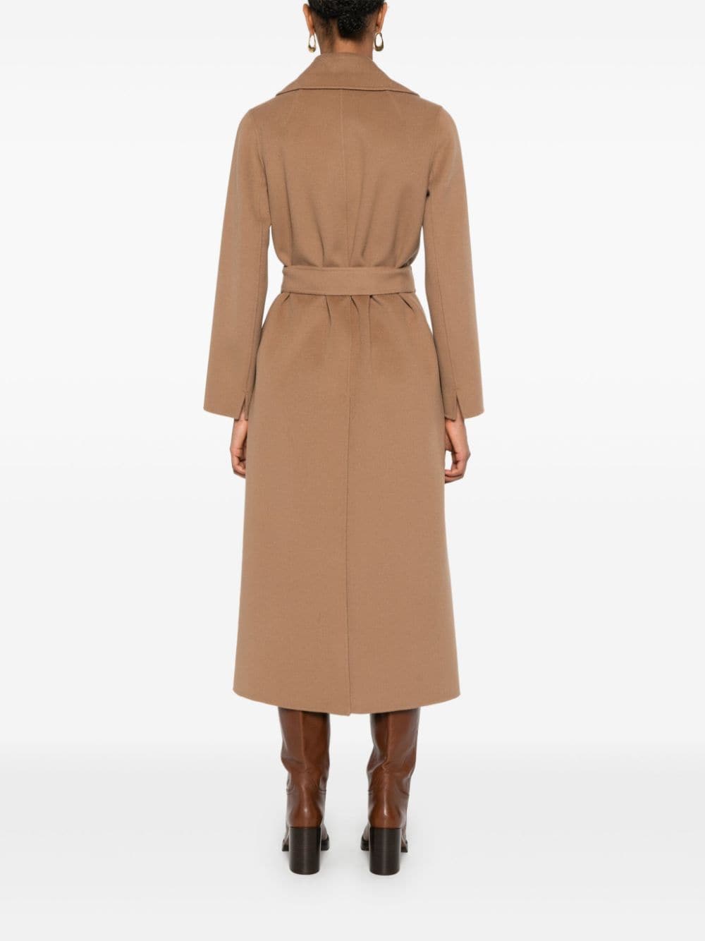  'S MAX MARA- Wool Long Coat