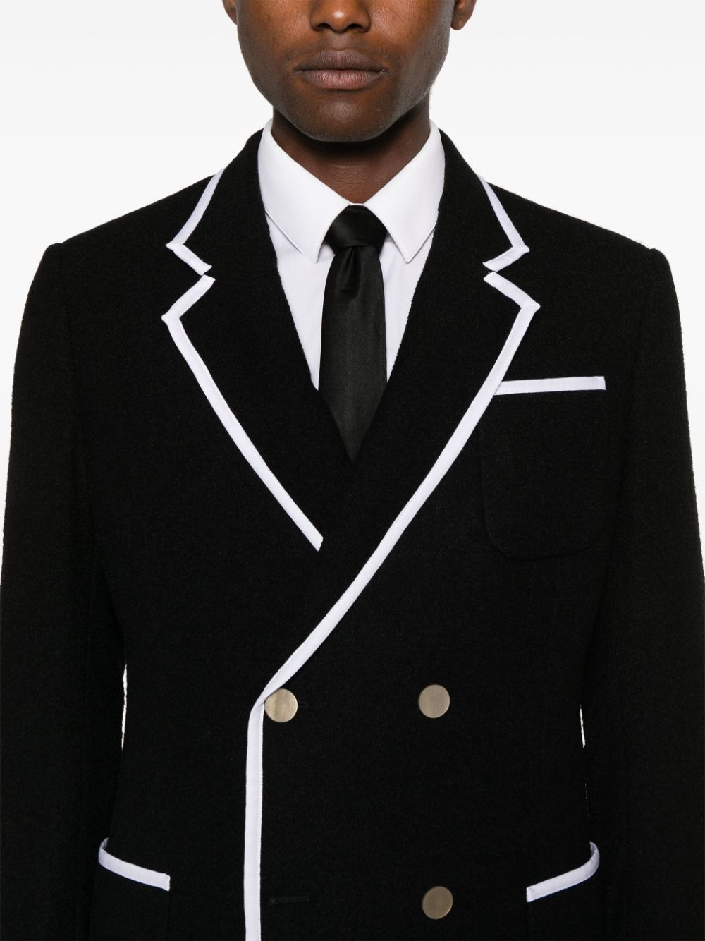 Emporio Armani EMPORIO ARMANI- Wool Double-breasted Jacket