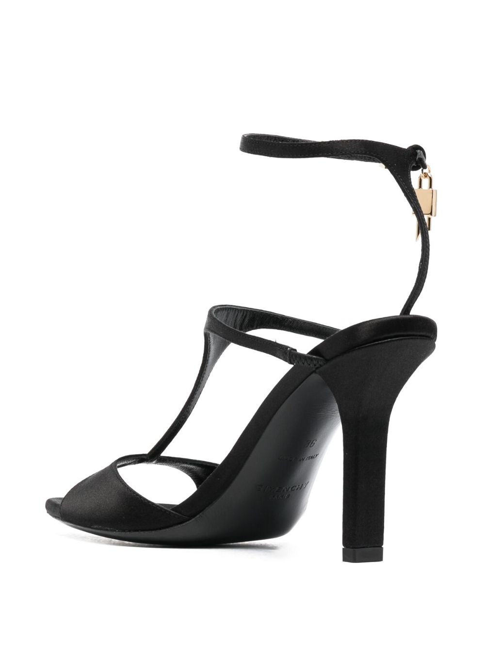 Givenchy GIVENCHY- G Lock Leather Sandals