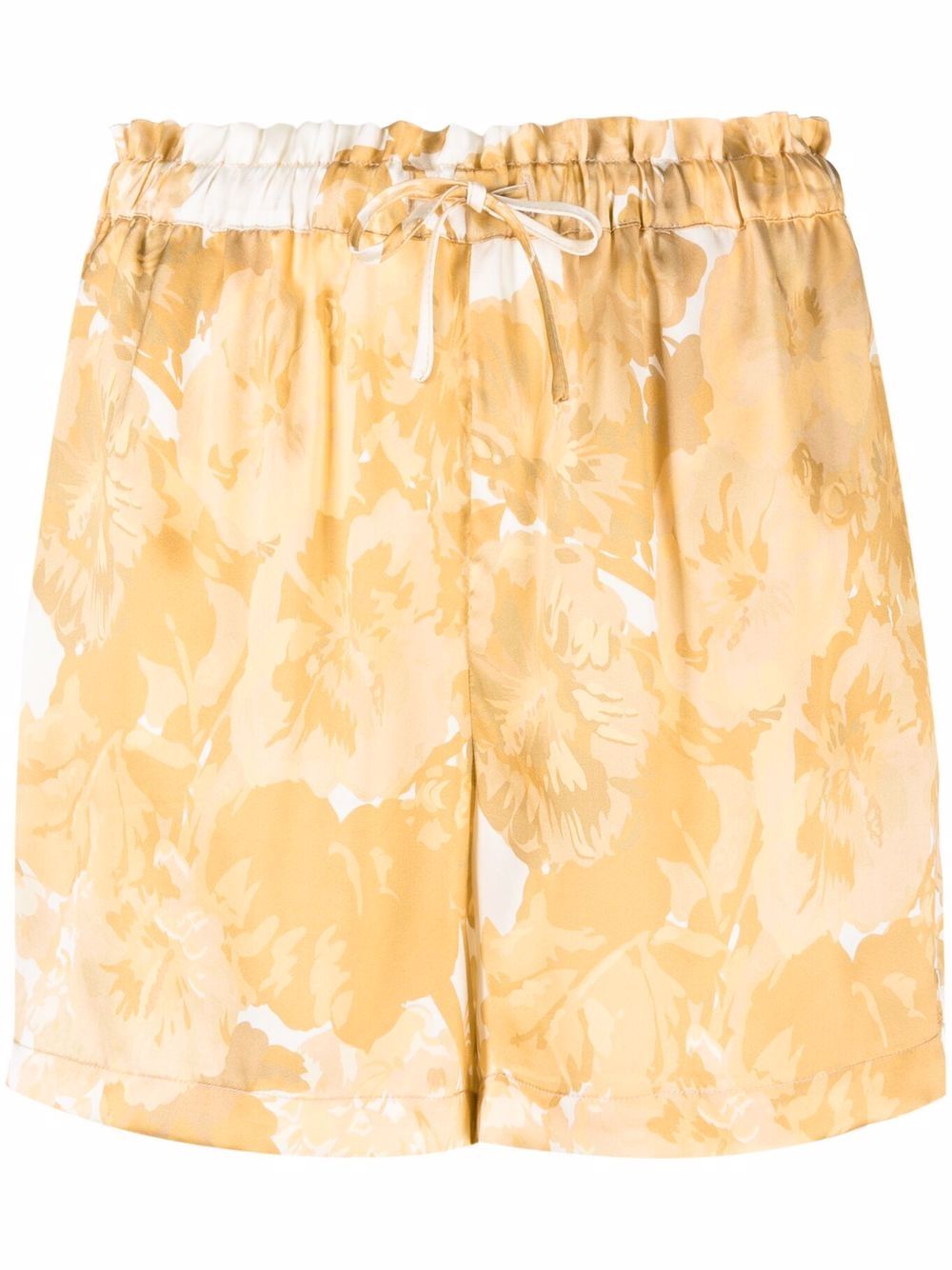 Goldhawk GOLDHAWK- Printed Silk Shorts