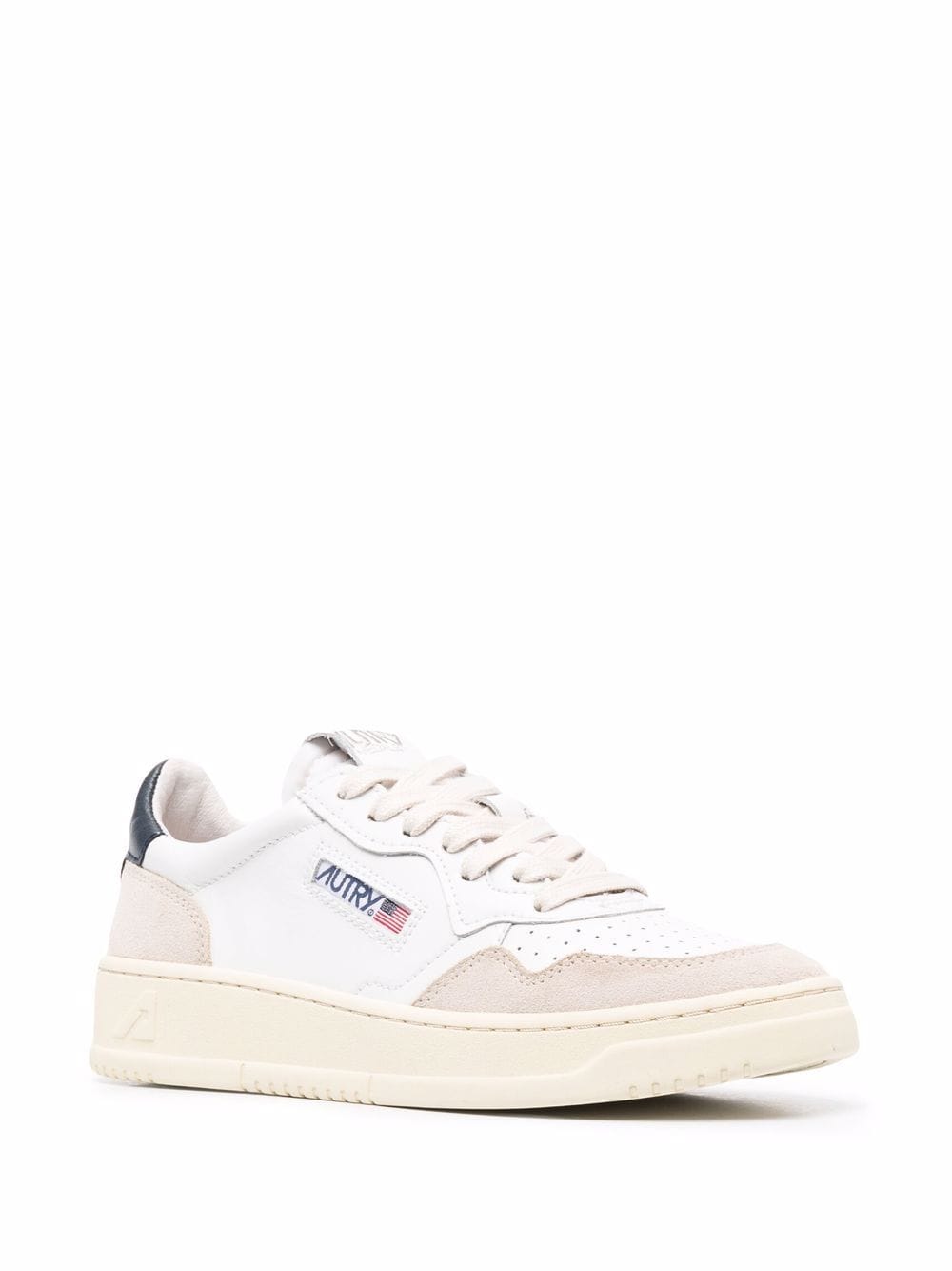 AUTRY AUTRY- Medalist Low Leather And Suede Sneakers