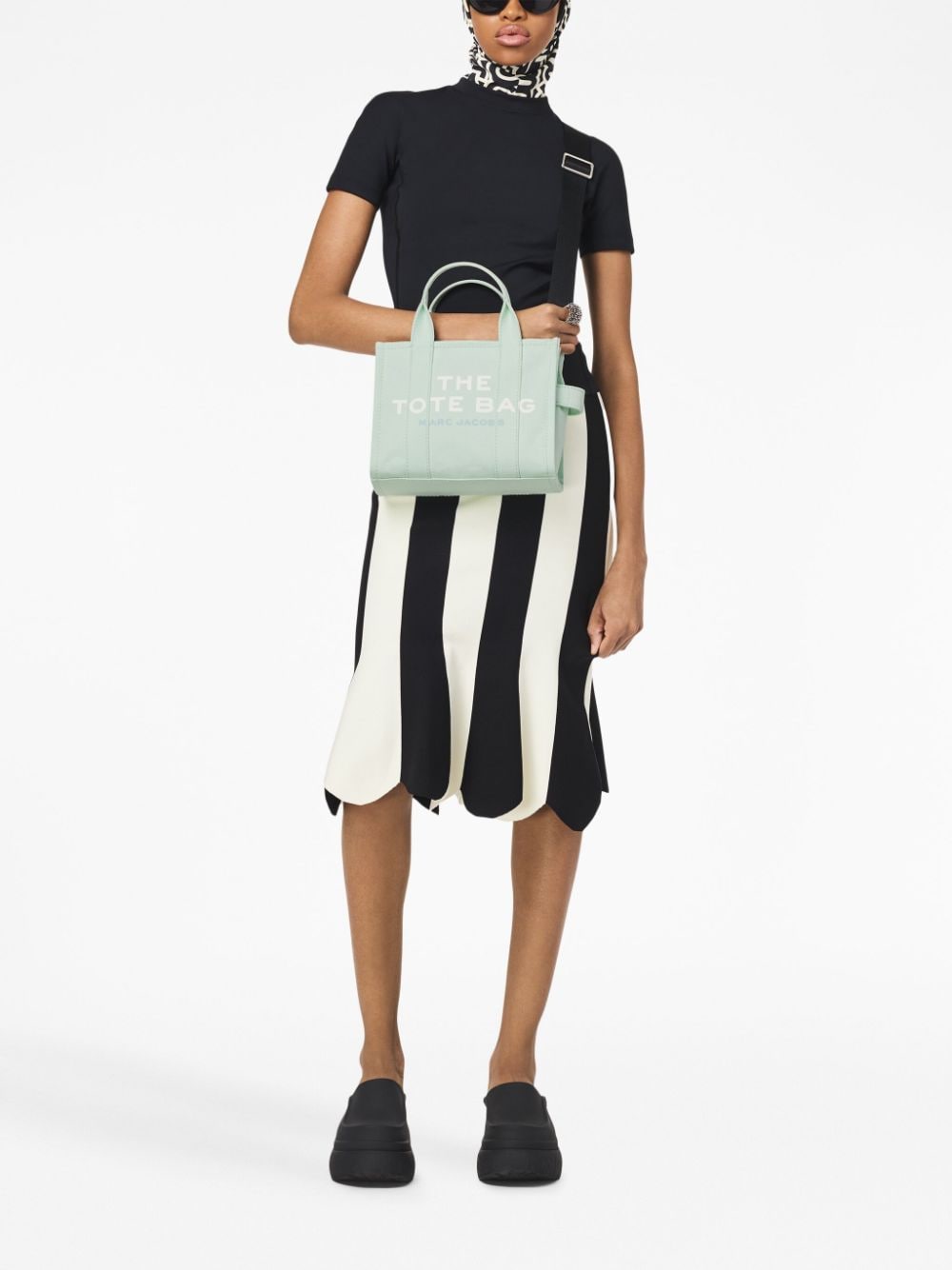 Marc Jacobs MARC JACOBS- The Tote Small Canvas Tote Bag