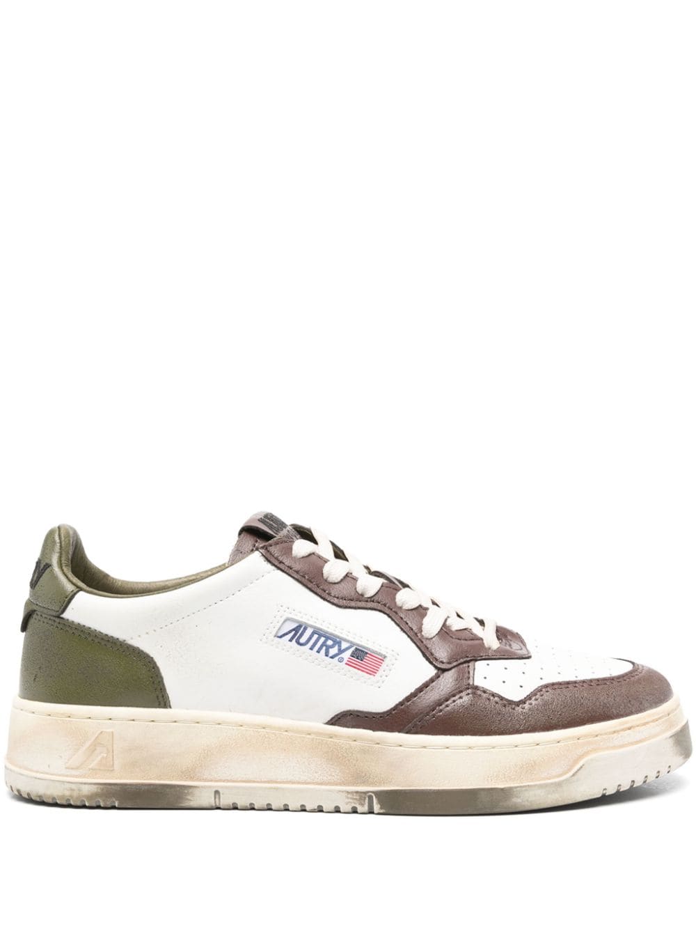 AUTRY AUTRY- Super Vintage Low Leather Sneakers