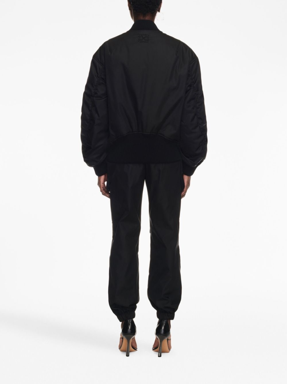 OFF-WHITE OFF-WHITE- Nylon Bomber Jacket