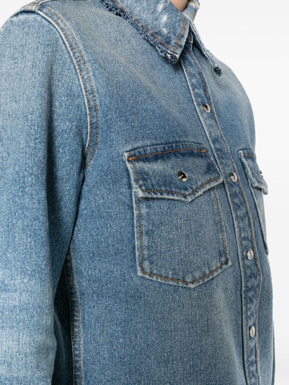 Chloé CHLOÉ- Denim Cotton Shirt