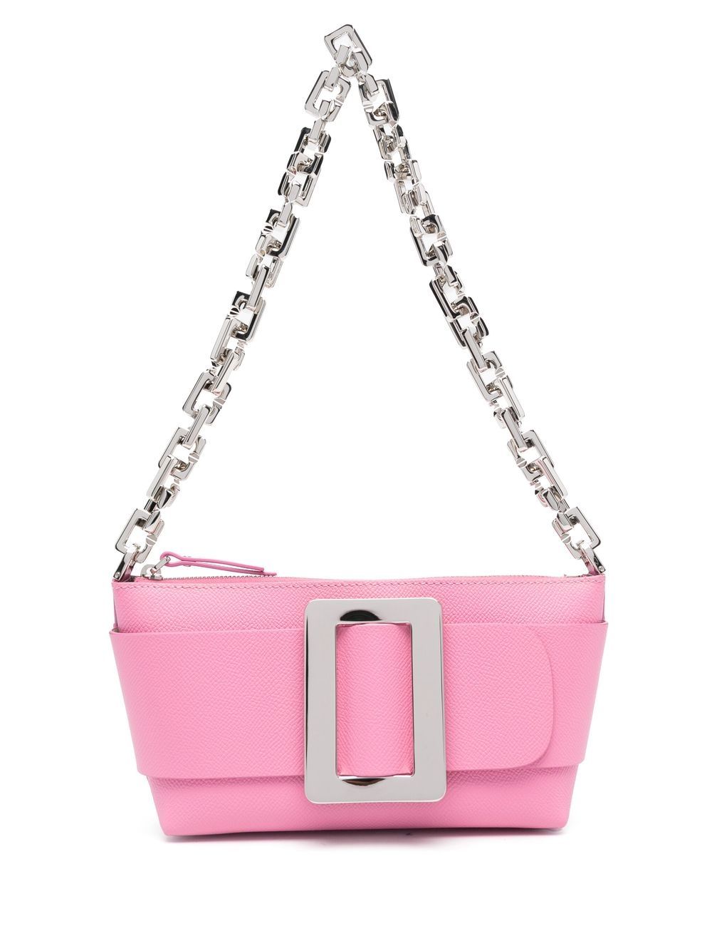 Boyy BOYY- Buckle Pouchette Epsom Leather Shoulder Bag