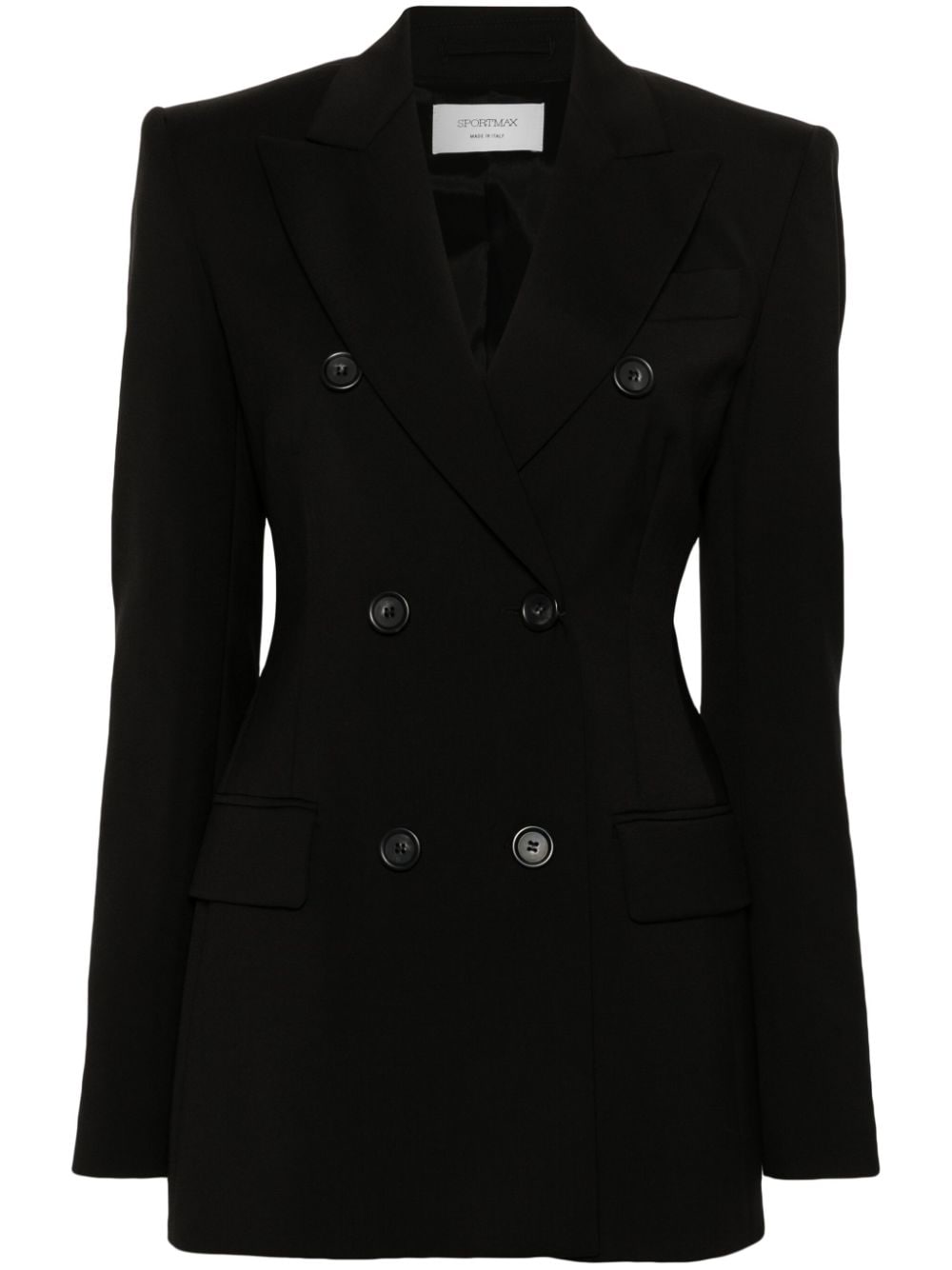 Sportmax SPORTMAX- Wool Double-breasted Jacket