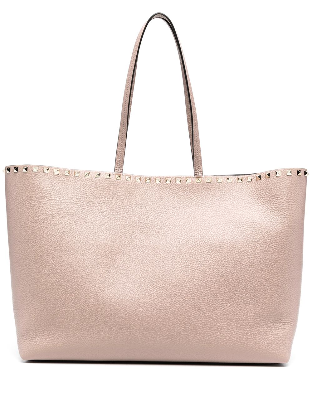 VALENTINO GARAVANI VALENTINO GARAVANI- Rockstud Leather Tote Bag