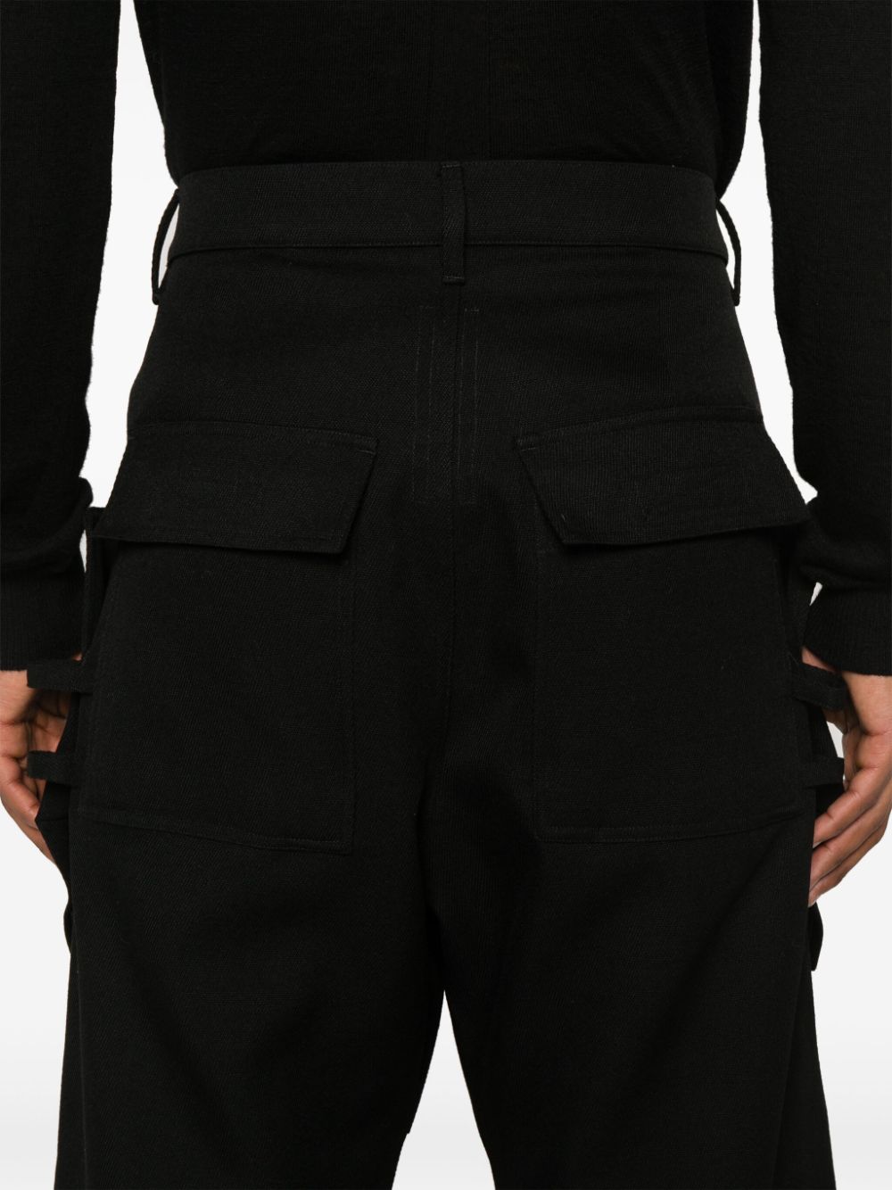 Rick Owens RICK OWENS- Trousers With Logo