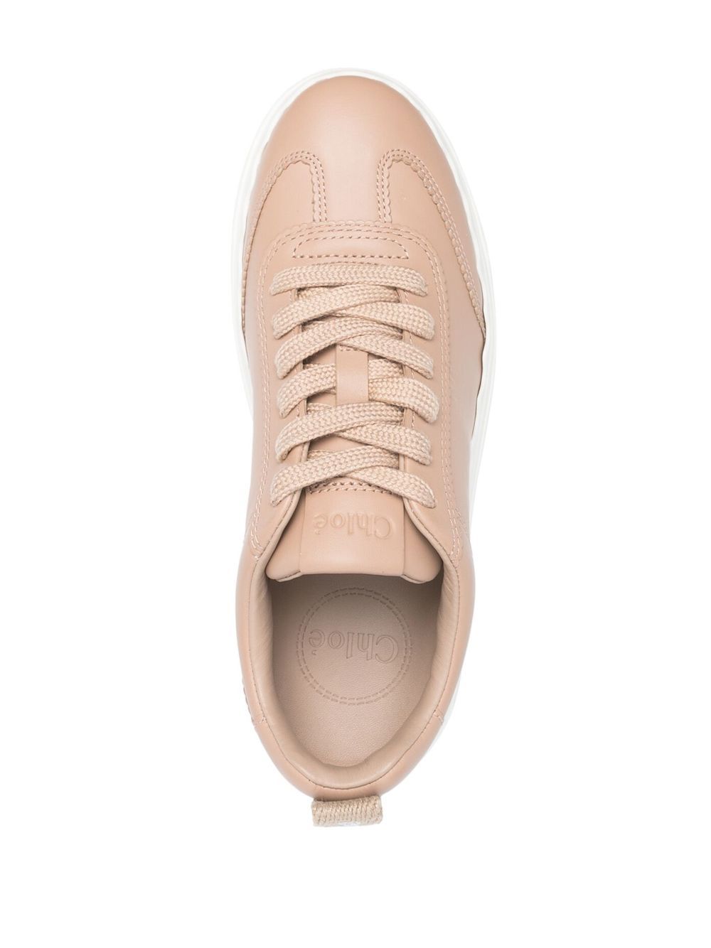 Chloé CHLOÉ- Lauren Leather Sneakers