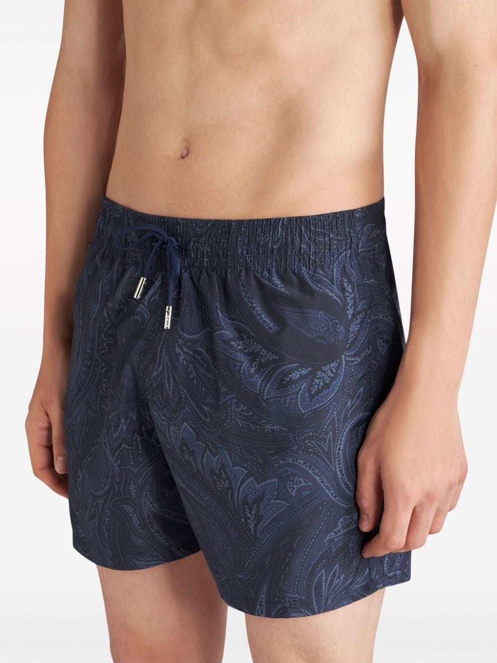 Etro ETRO- Printed Swim Trunks