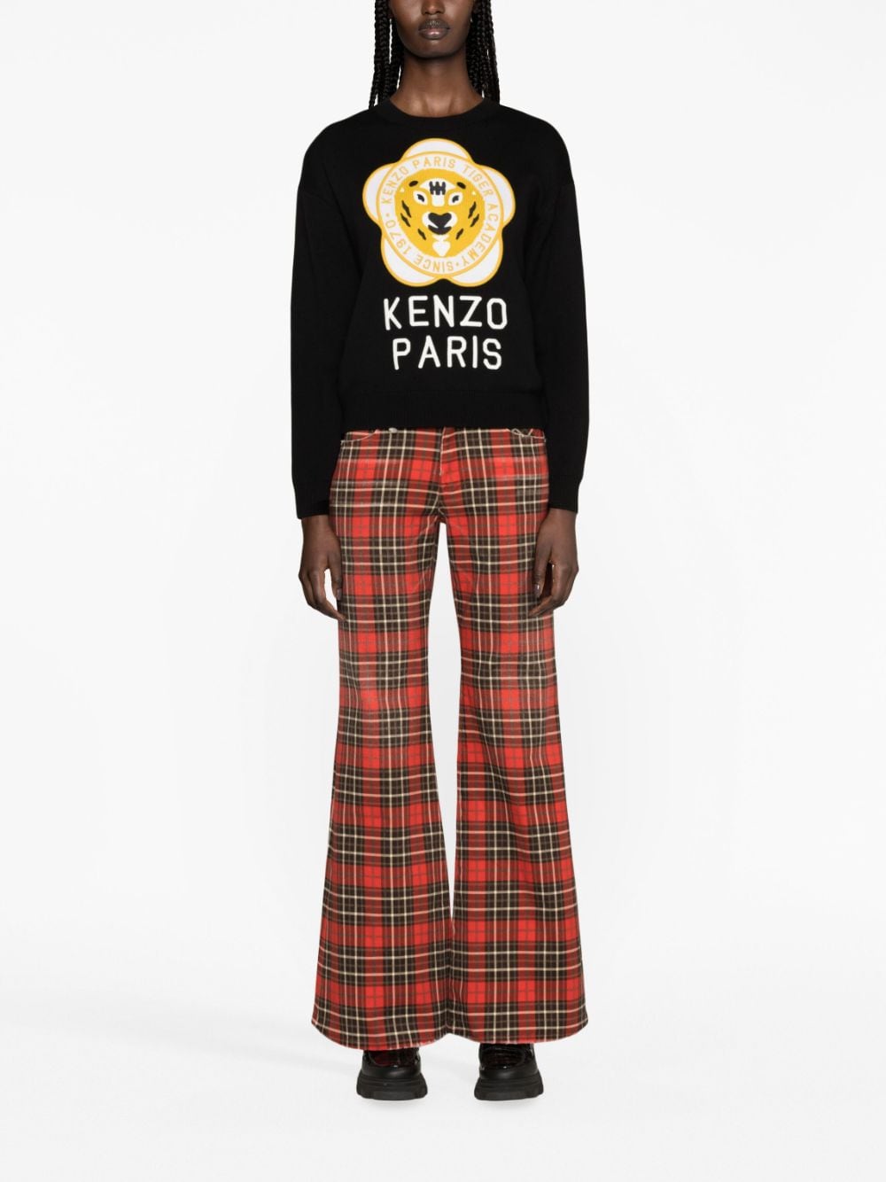 Kenzo KENZO- Tiger Academy Wool Blend Jumper