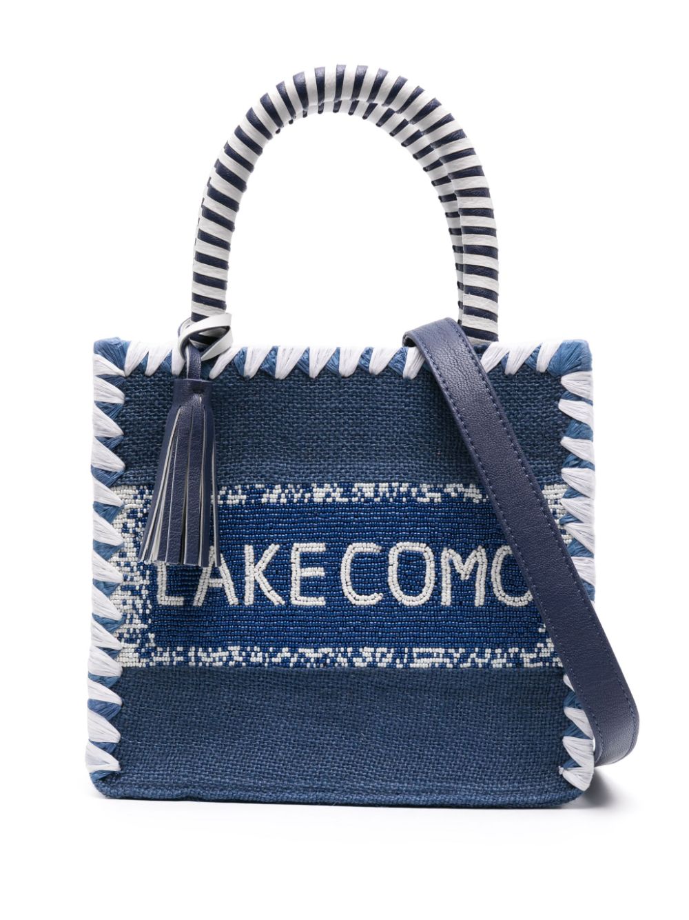  DE SIENA- Lake Como Beads Small Tote Bag