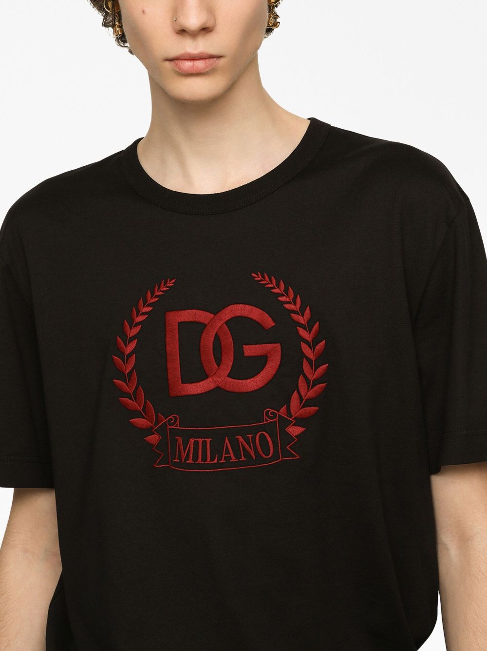 Dolce & Gabbana DOLCE & GABBANA- Logo Cotton T-shirt