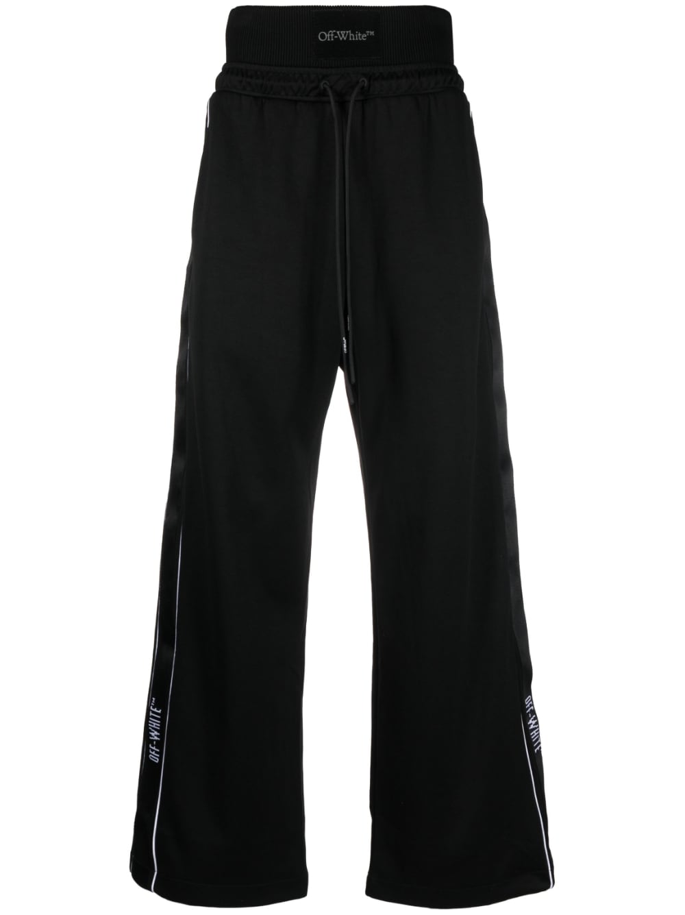 OFF-WHITE OFF-WHITE- Logoed Trousers