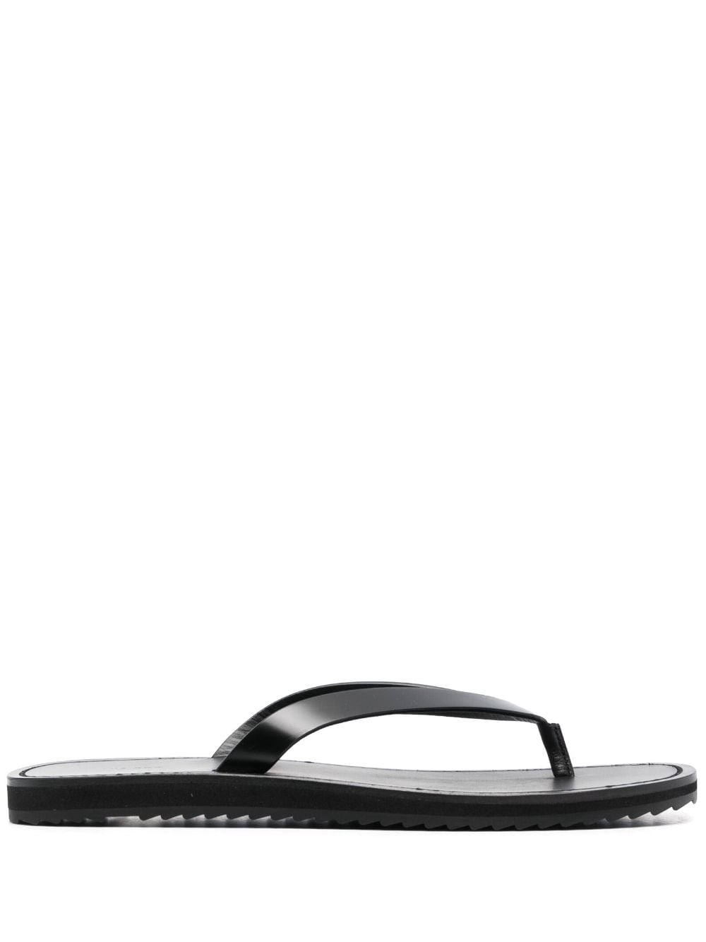 The Row THE ROW- City Leather Flip Flops