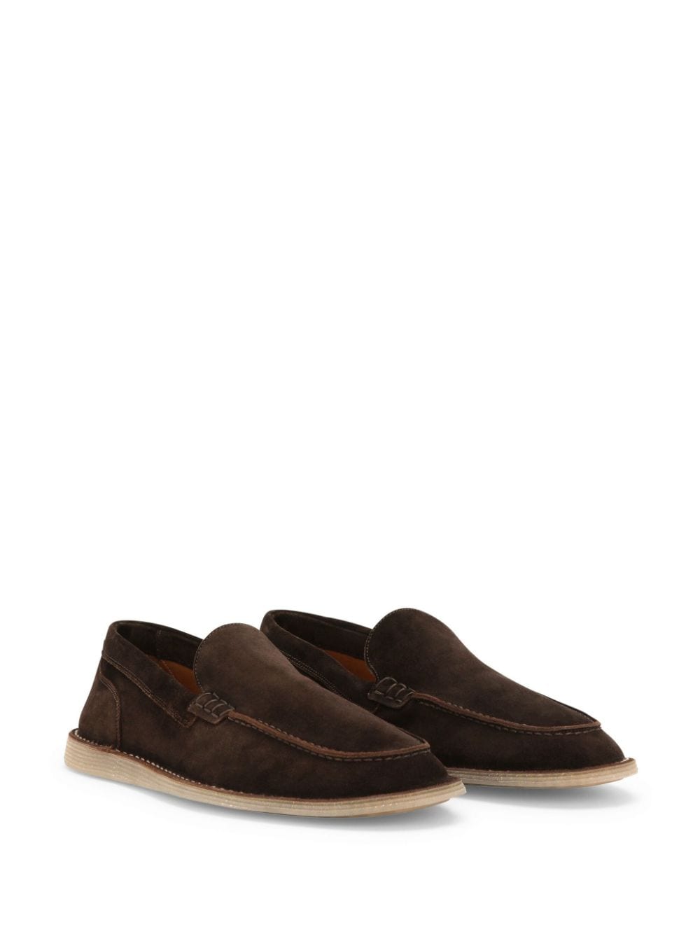 Dolce & Gabbana DOLCE & GABBANA- Suede Leather Loafers