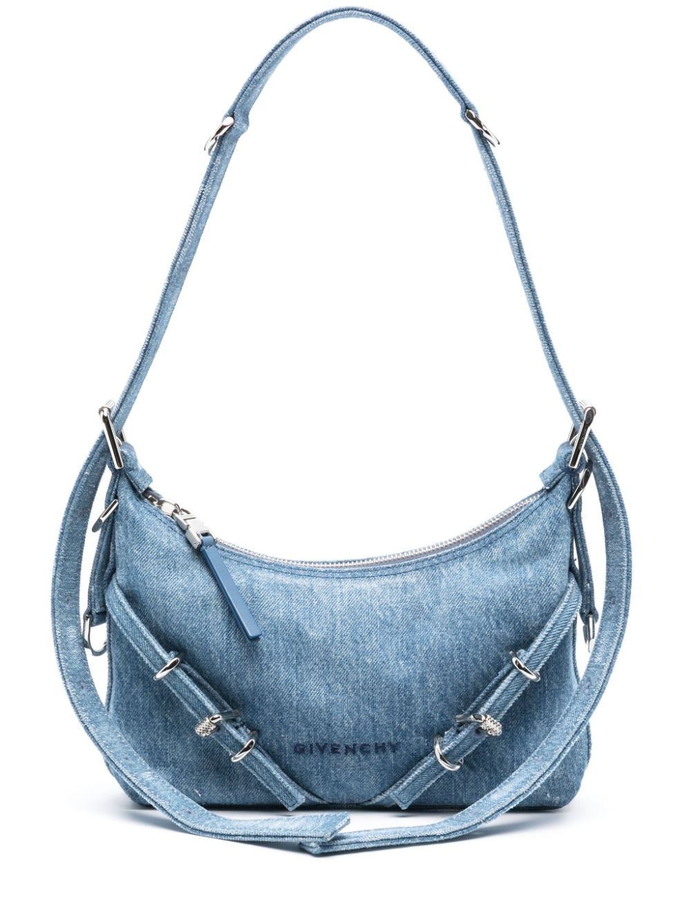 Givenchy GIVENCHY- Voyou Mini Denim Shoulder Bag