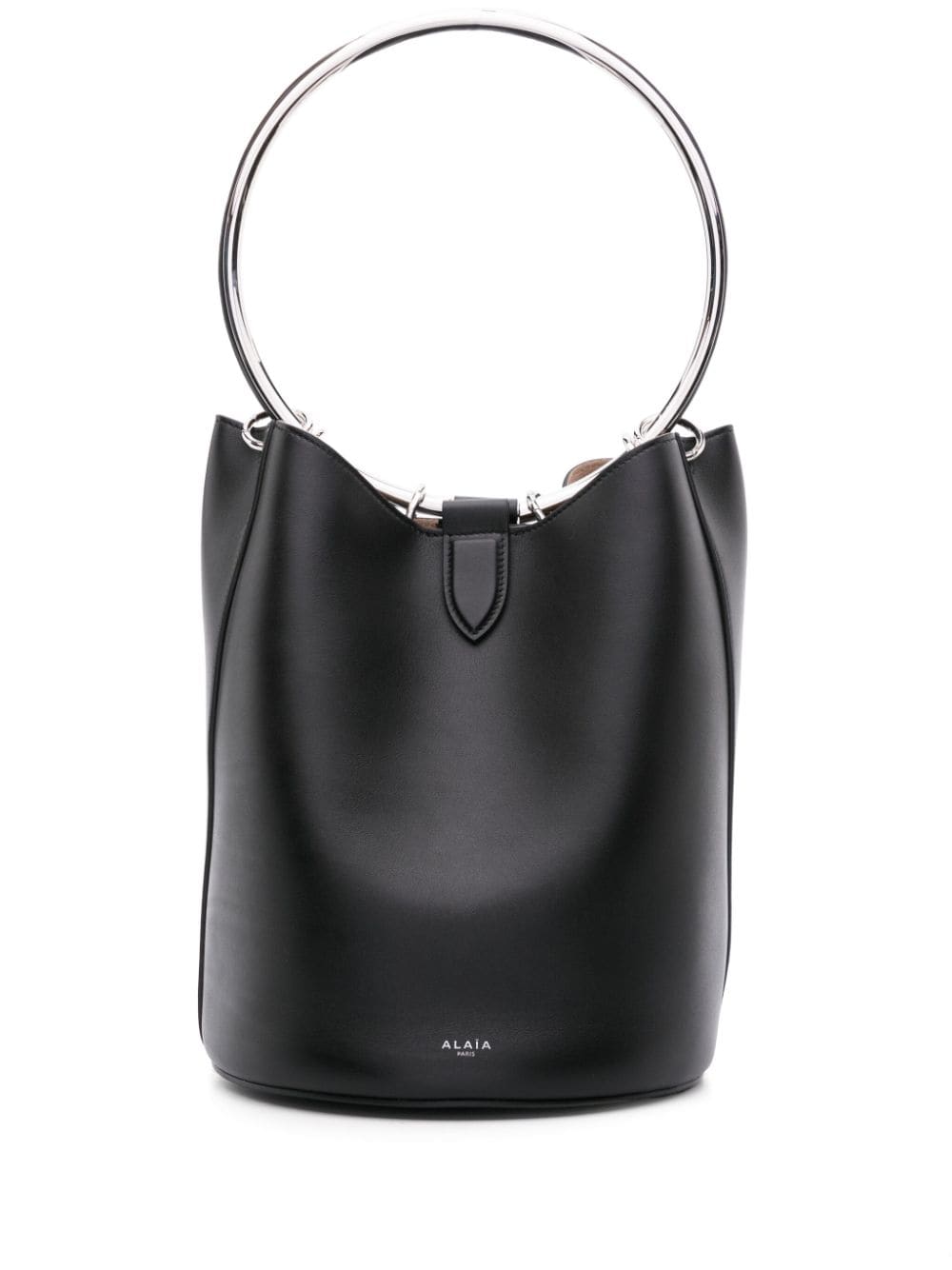 Alaïa ALAÏA- Ring Large Leather Bucket Bag