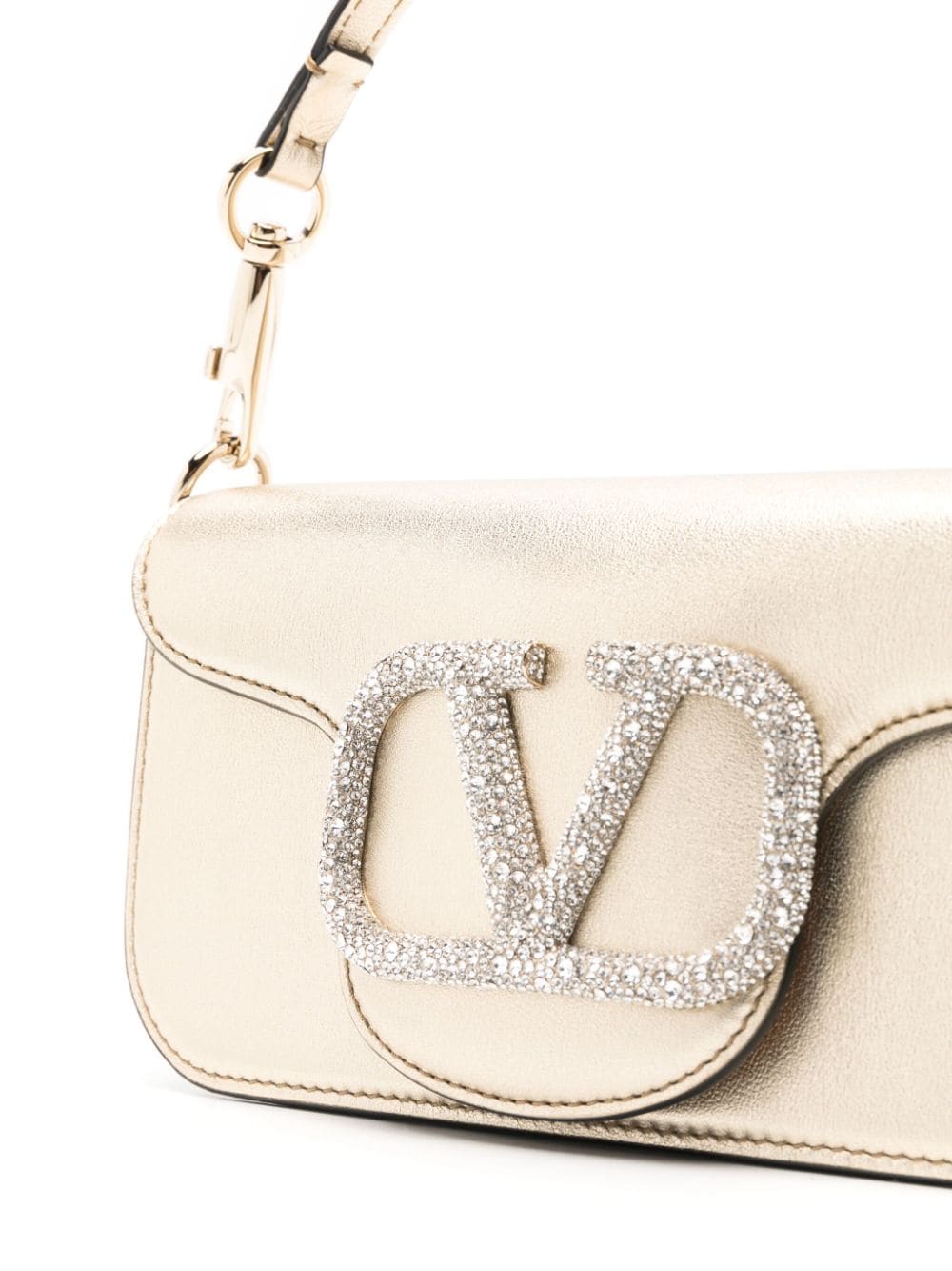 VALENTINO GARAVANI VALENTINO GARAVANI- Locò Small Leather Shoulder Bag