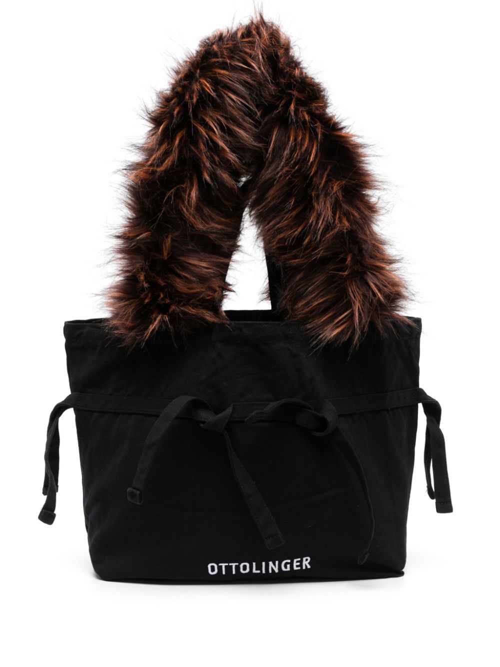 Ottolinger OTTOLINGER- Faux Fur Handle Shopping Bag