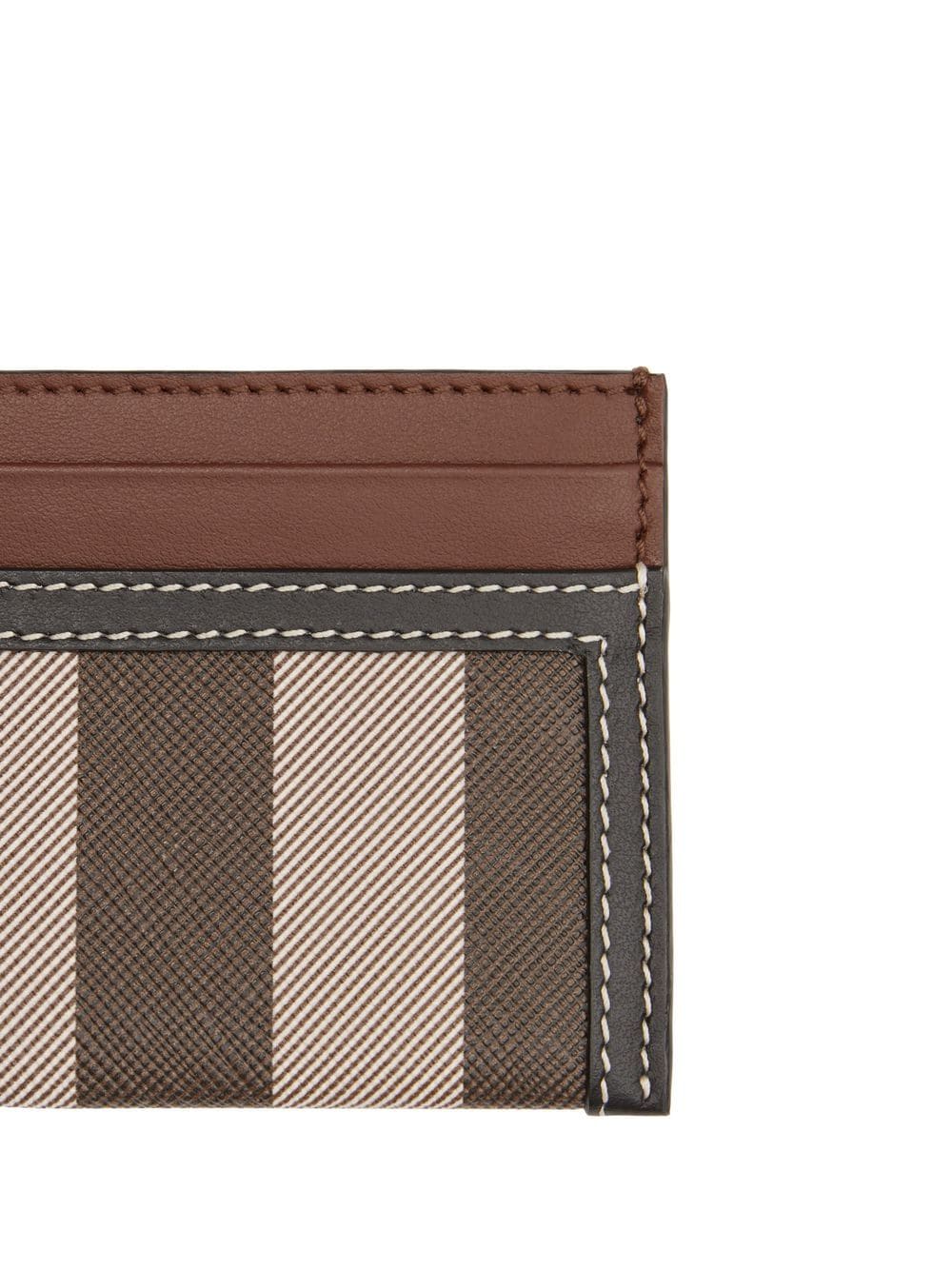 Burberry BURBERRY- Check Motif Credit Card Case