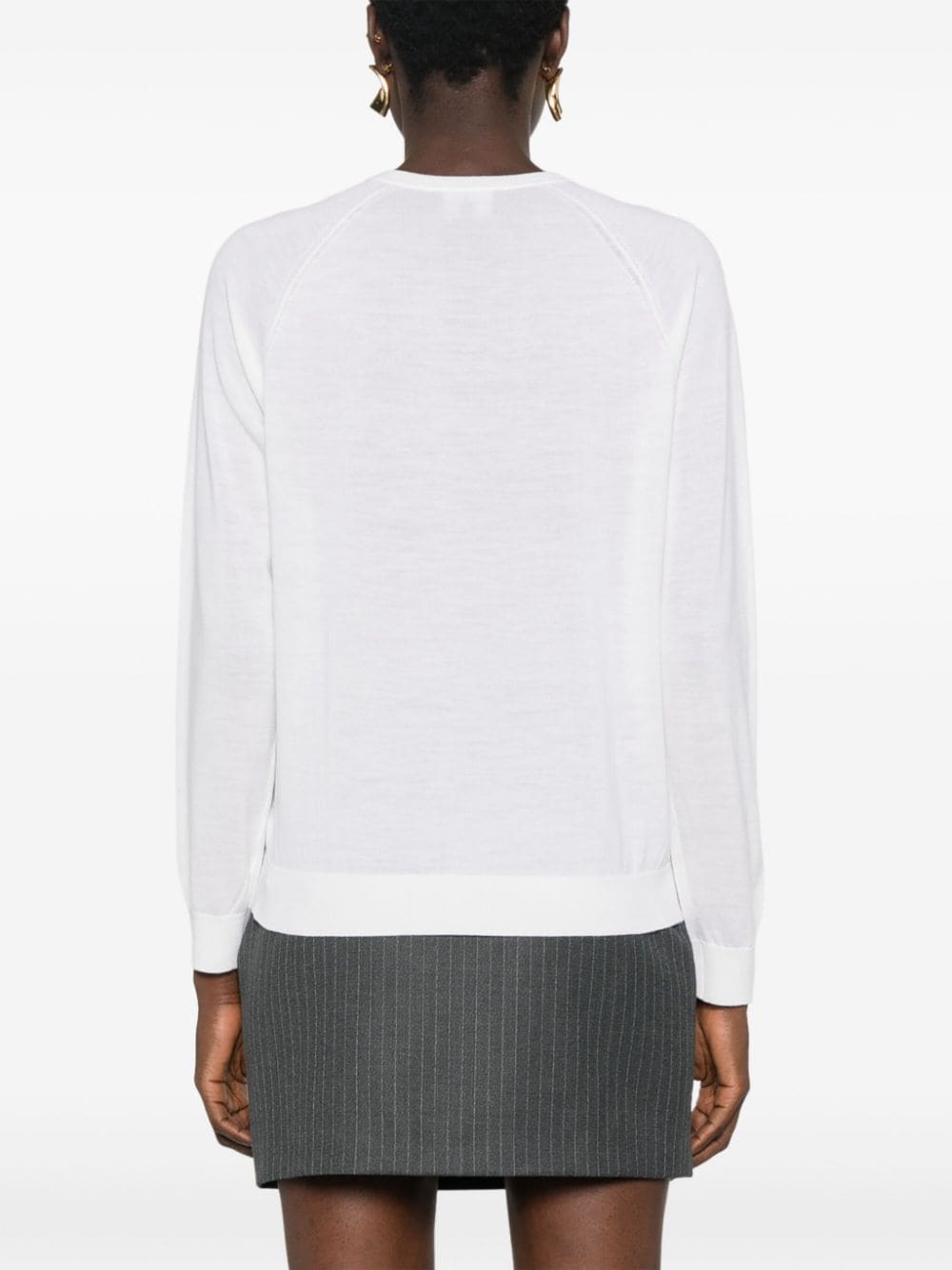 Emporio Armani EMPORIO ARMANI- Wool Crewneck Sweater