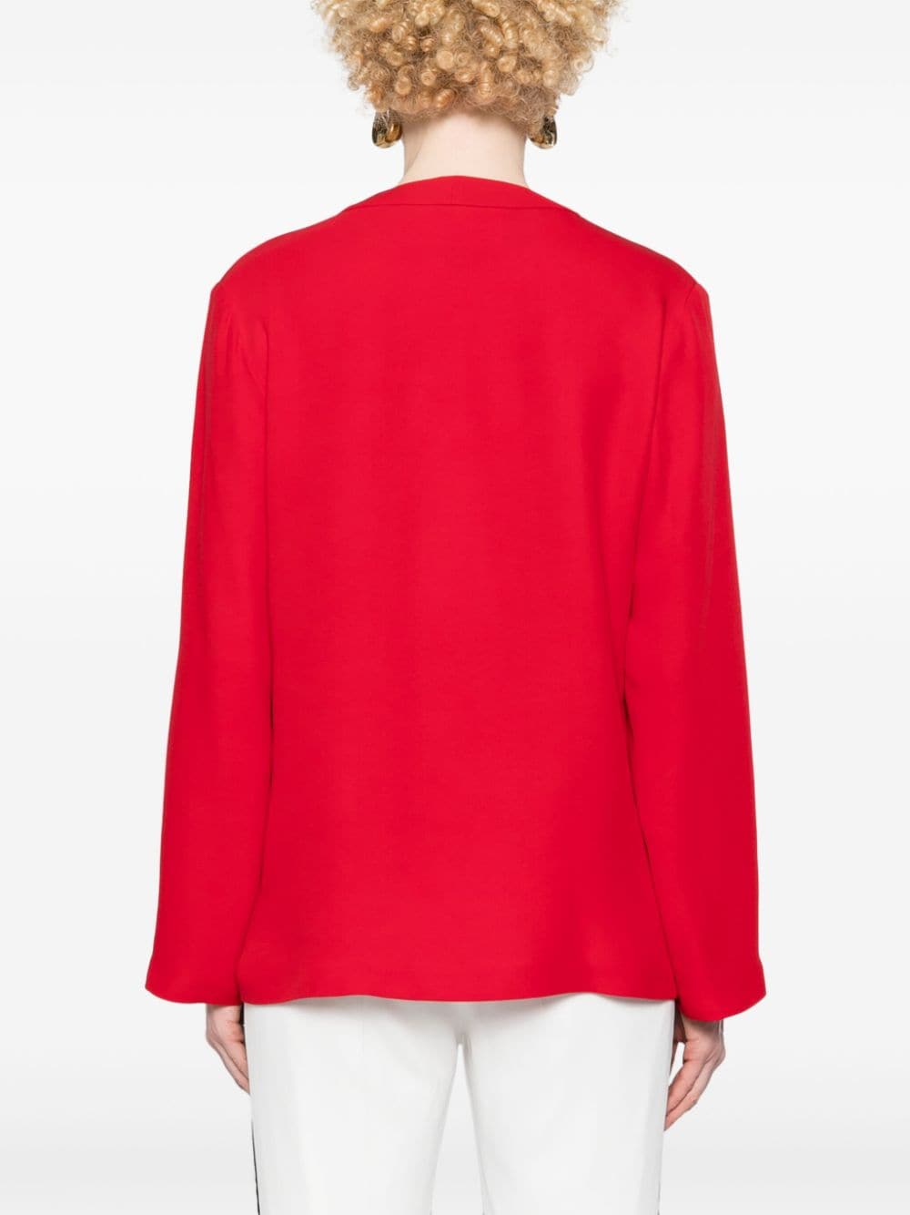 Valentino VALENTINO- Vlogo Silk Blouse