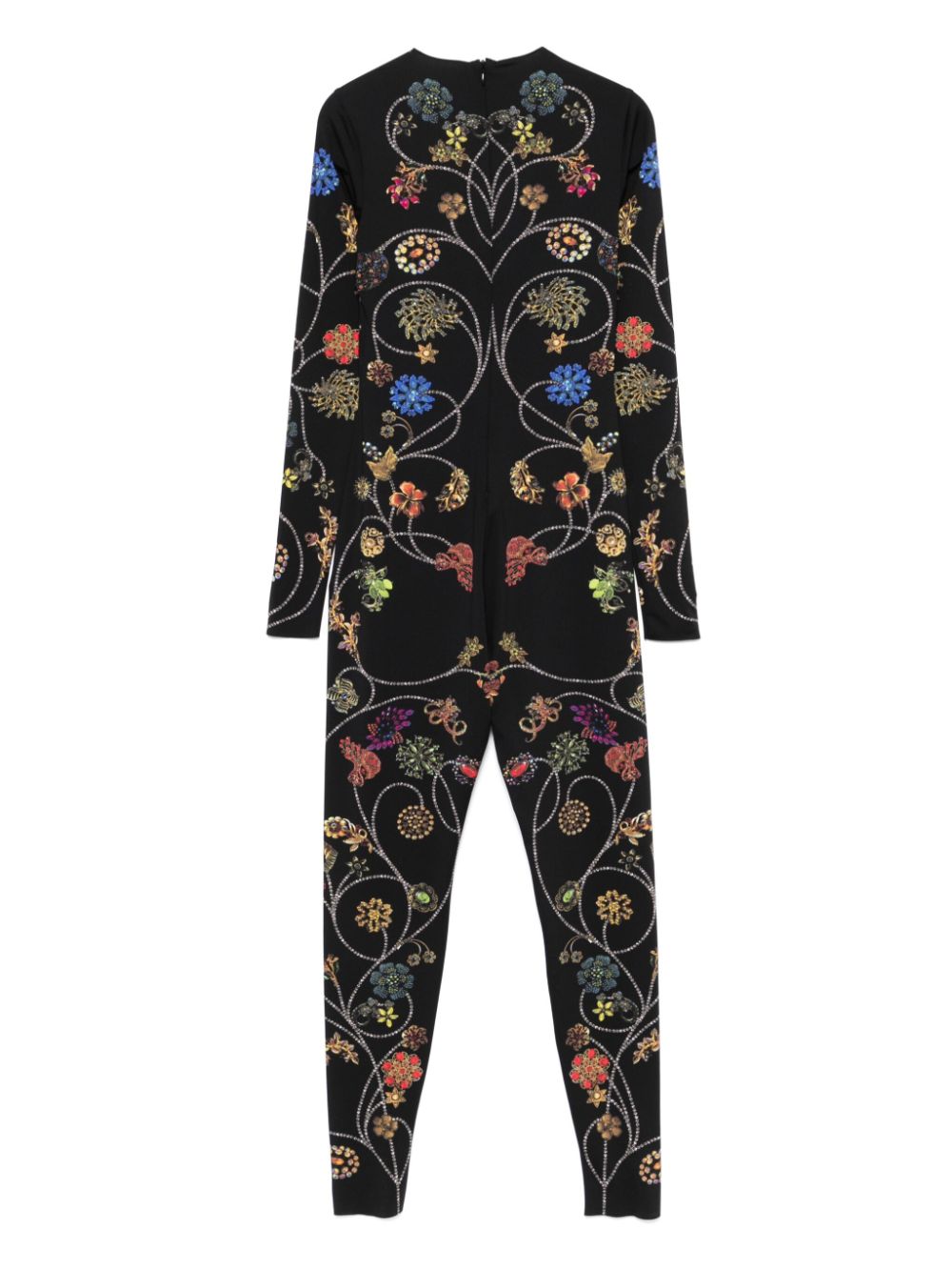 Marine Serre MARINE SERRE- Floral Jewelry Print Catsuit