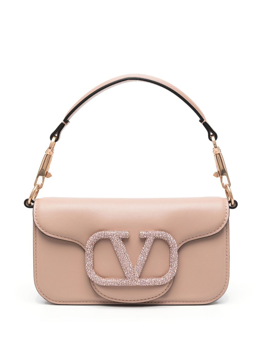 VALENTINO GARAVANI VALENTINO GARAVANI- Locò Small Leather Shoulder Bag