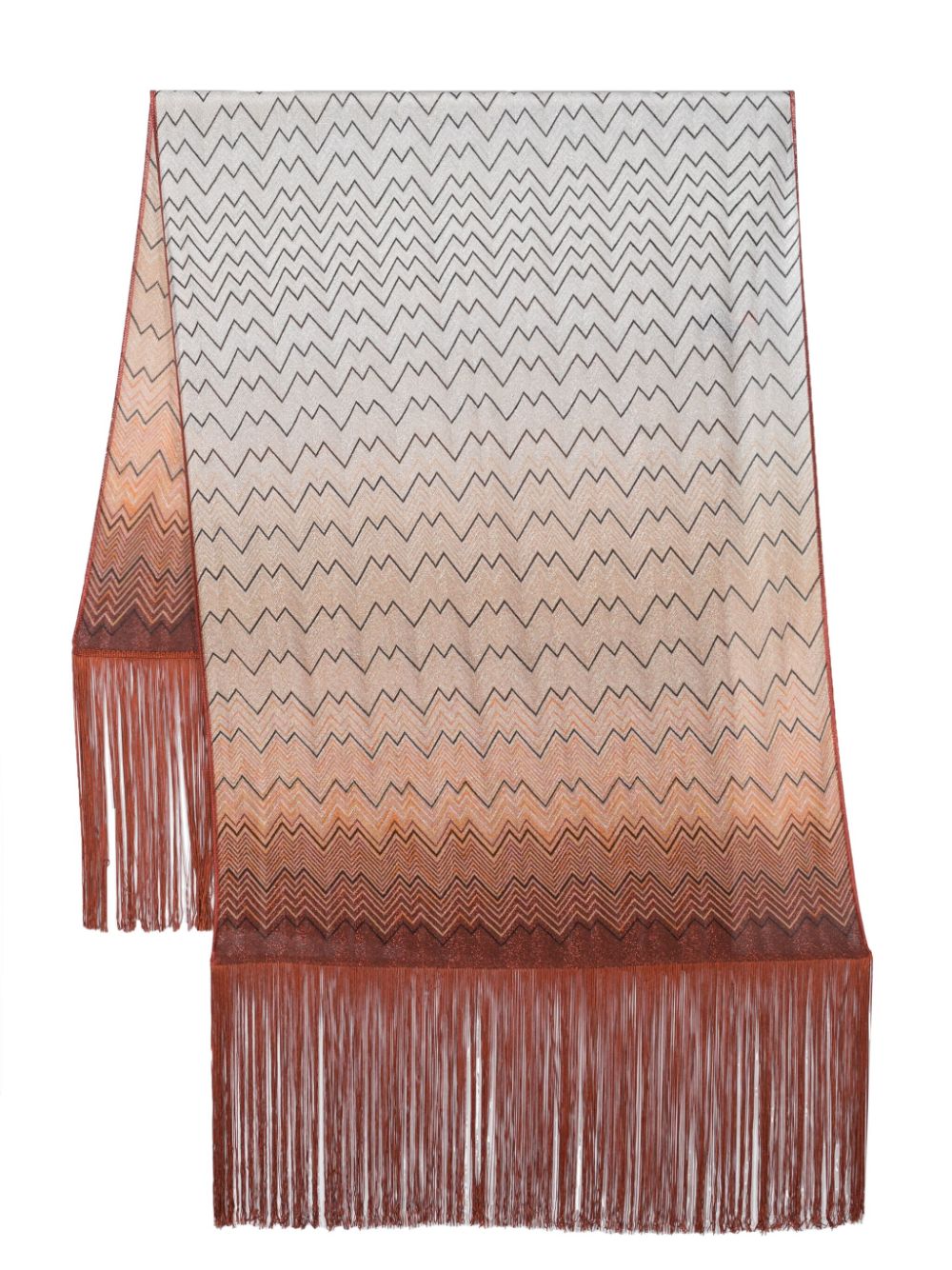 Missoni MISSONI- Zig-zag Motif Scarf